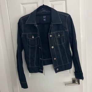 GAP Black Jean Style Jacket